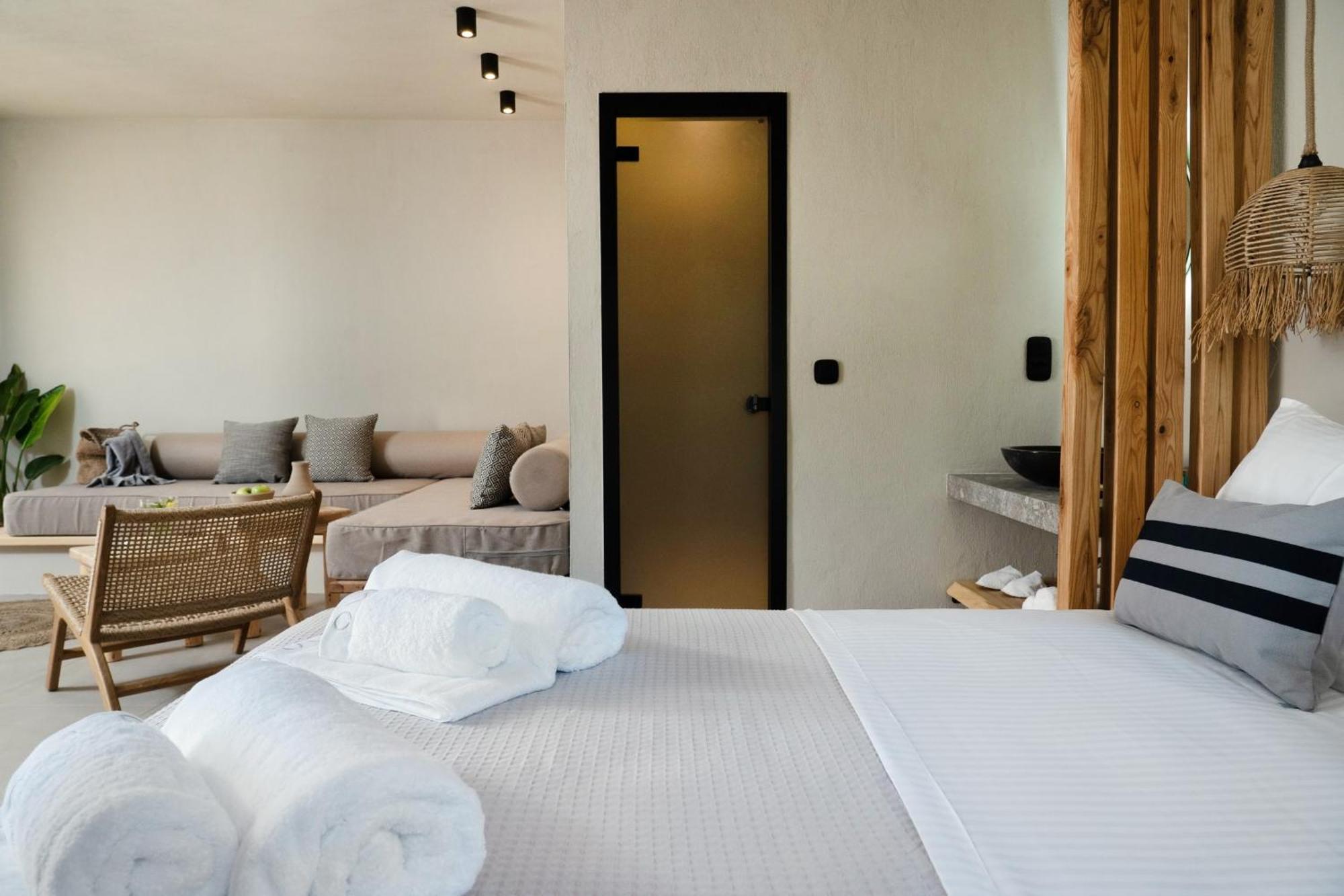 Amo Golden Suites Chrysi Ammoudia Exterior foto
