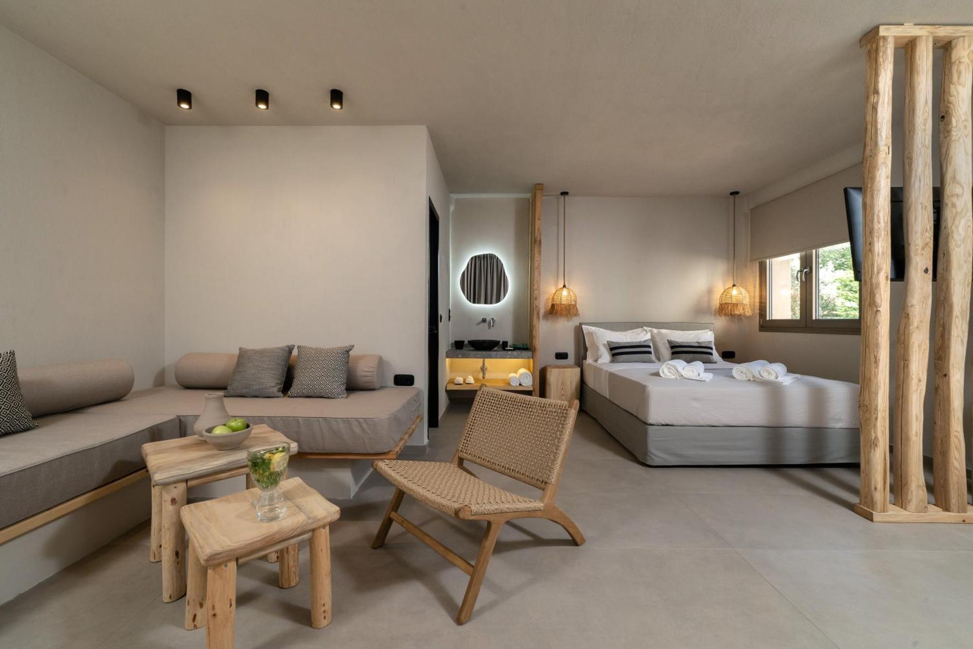 Amo Golden Suites Chrysi Ammoudia Exterior foto